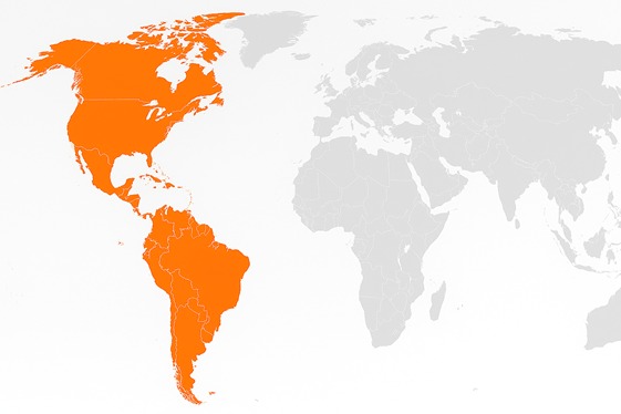 AXONA operation across the Americas